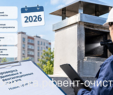 Новые правила проверки дымовых и вентиляционных каналов в 2026 году: что изменилось